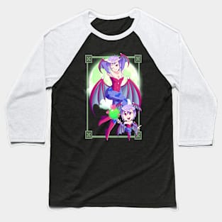 Lilith & Chibi Lilith Baseball T-Shirt